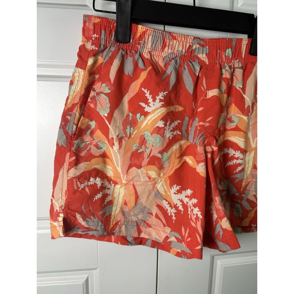 Columbia Sandy River Hiking Shorts XS Tropical Floral Outdoor Coral - Picture 2 of 6